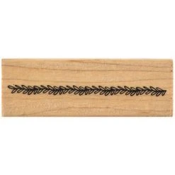 Hot Sale ❤️ Trendy Leaf Style Border Rubber Stamp ✔️