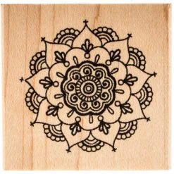Best deal ✨ Henna Mandala Rubber Stamp ????