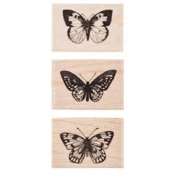 Best deal ???? Butterfly Trio Rubber Stamps ❤️