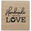 Best Sale ???? Handmade With Love Rubber Stamp ????