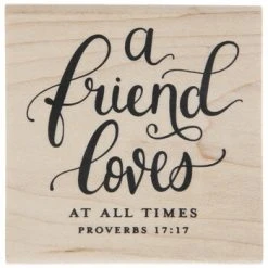 Best reviews of ???? Proverbs 17:17 Rubber Stamp ????