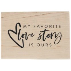 Best Sale ???? Favorite Love Story Rubber Stamp ????