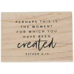 Discount ???? Esther 4:14 Rubber Stamp ❤️