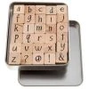 Deals ???? Lower Case Party Ink Alphabet Rubber Stamps ????