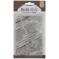 Coupon ❤️ Newsprint Clear Stamp ????