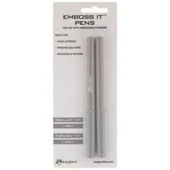 Wholesale ???? Gray Embossing Pens - 2 Piece Set ????