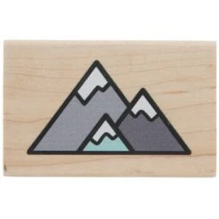 Best Pirce ???? Mountains Rubber Stamp ????