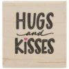 Budget ???? Hugs & Kisses Rubber Stamp ✔️
