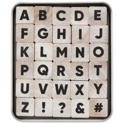 Top 10 ✔️ Modern Sans Serif Alphabet Rubber Stamps ????