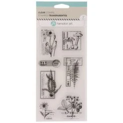Best Sale ???? Floral Vintage Post Clear Stamps ????