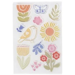 Promo ???? Bird, Butterfly & Flower Clear Stamps ????