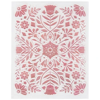 Hot Sale ???? Leaves & Flowers A2 Clear Stamp ????