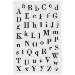 Top 10 ???? Serif Letters Alphabet Clear Stamps ????