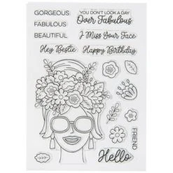 Outlet ✨ Fabulous Friend Clear Stamps ✨