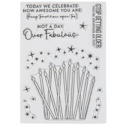 Outlet ⭐ Awesome ???? Birthday Clear Stamps ????
